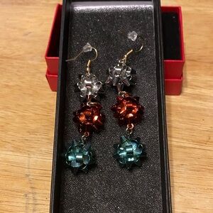 Christmas earrings